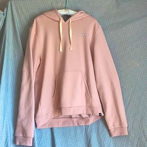Hurley pink flowered sweatshirt